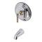 Kingston Brass Tub Only Faucet, Polished ChromePolished Brass KB2634MLTO - alternate 1